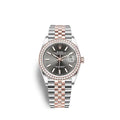 Rolex Datejust 36 Oystersteel and Everose gold Ref# 126281RBR-0001
