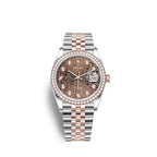 Rolex Datejust 36 Oystersteel and Everose gold Ref# 126281RBR-0013