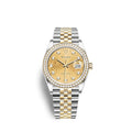 Rolex Datejust 36 Oystersteel and yellow gold Ref# 126283RBR-0019