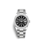 Rolex Datejust 36 Oystersteel and white gold Ref# 126284RBR-0008
