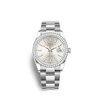 Rolex Datejust 36 Oystersteel and white gold Ref# 126284RBR-0006