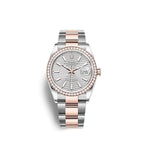 Rolex Datejust 36 Oystersteel and Everose gold Ref# 126281RBR-0022