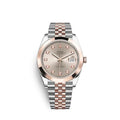 Rolex Datejust 41 Oystersteel and Everose gold Ref# 126301-0008