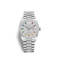 Rolex Day-Date 36 White gold Ref# 128349RBR-0012