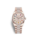 Rolex Day-Date 36 Everose gold Ref# 128235-0040