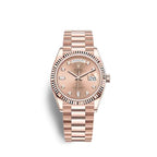 Rolex Day-Date 36 Everose gold Ref# 128235-0009
