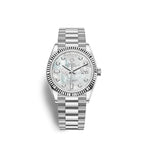 Rolex Day-Date 36 White gold Ref# 128239-0007