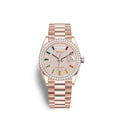 Rolex Day-Date 36 Everose gold Ref# 128345RBR-0042