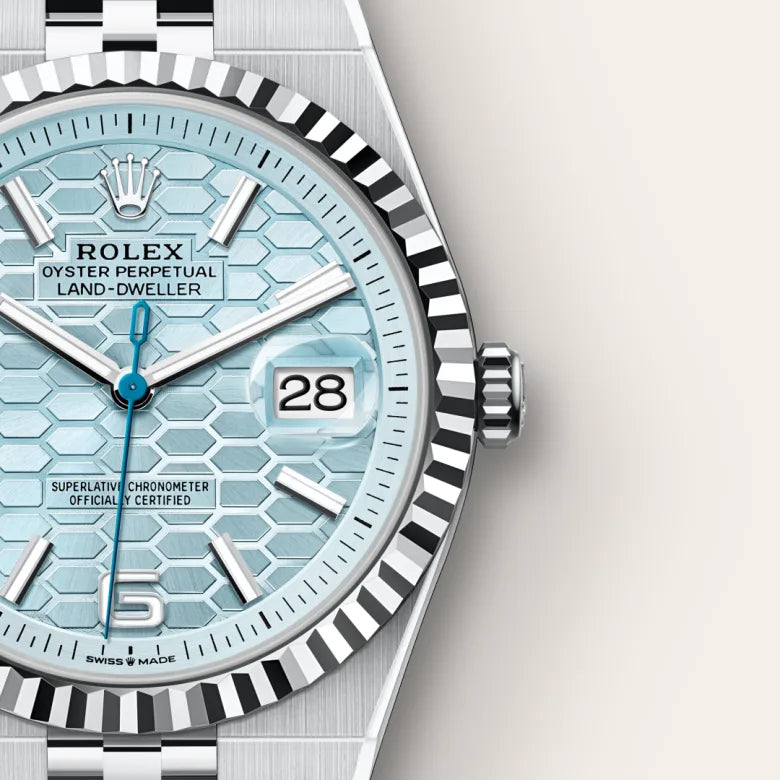 Rolex Land-Dweller 40mm Oyster Platinum M127336-0001