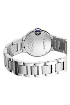 Unworn Cartier Ballon Bleu de Cartier, Stainless Steel and Diamonds, 28mm, Ref# W4BB0029, box and papers