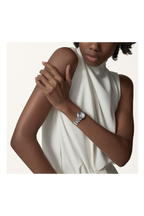 Unworn Cartier Ballon Bleu de Cartier, Stainless Steel and Diamonds, 28mm, Ref# W4BB0029, box and papers