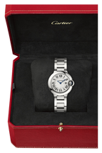 Unworn Cartier Ballon Bleu de Cartier, Stainless Steel, 28mm, Ref# WSBB0067, box and papers